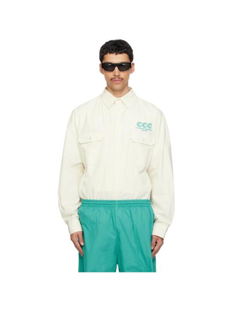 WILLY CHAVARRIA Off-White Corcoran Work Shirt