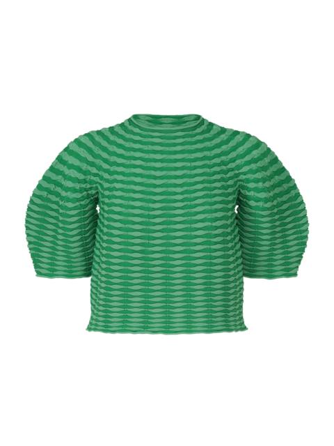 Pleats Please Issey Miyake COLORFUL MUSHROOM KNIT