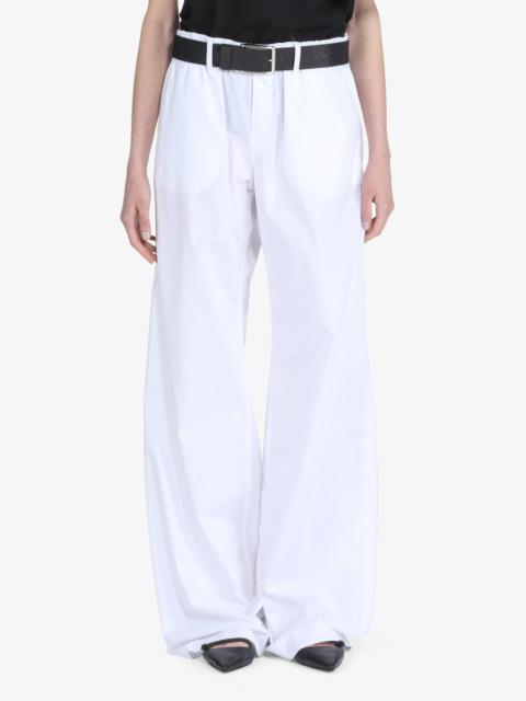 N°21 WIDE-LEG COTTON TROUSERS