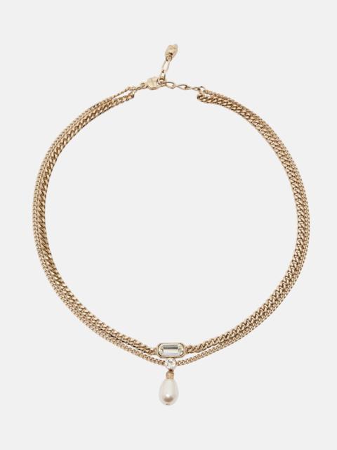 Alexander McQueen Embellished necklace