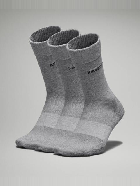 lululemon Men's Daily Stride Comfort Crew Socks *3 Pack