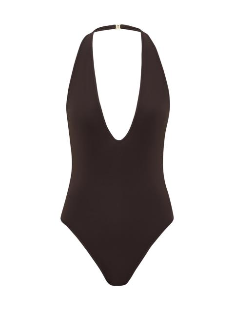 Zimmermann LUNA HALTER BODYSUIT