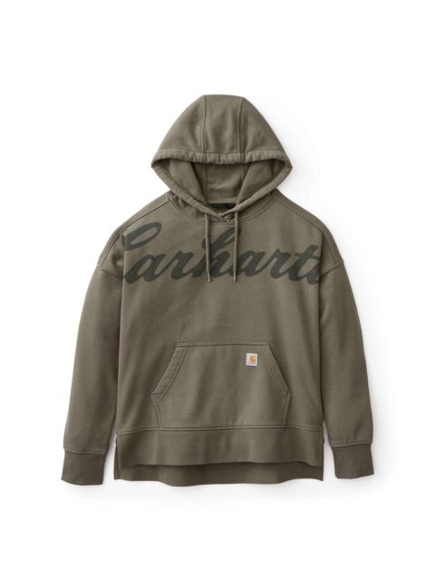 Carhartt Women's Oversized-Fit Midweight Hooded Graphic Sweatshirt