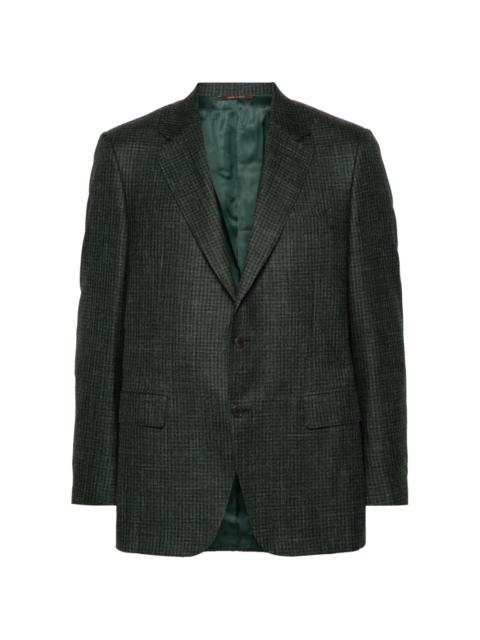 Canali Prince of Wales-pattern blazer