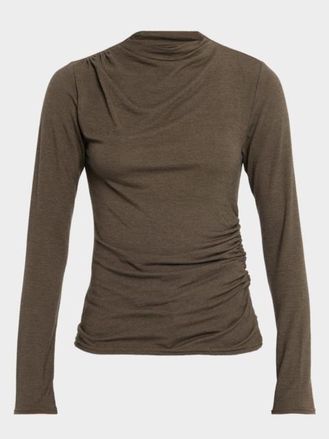 Rails Joelle Draped Mesh Top