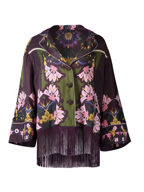 BORGO DE NOR Calliope Fringe Jacket