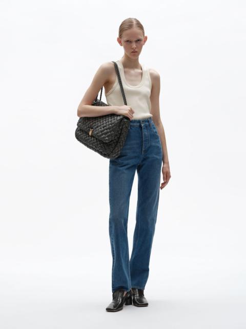 Bottega Veneta Medium Indigo Straight Leg Jeans