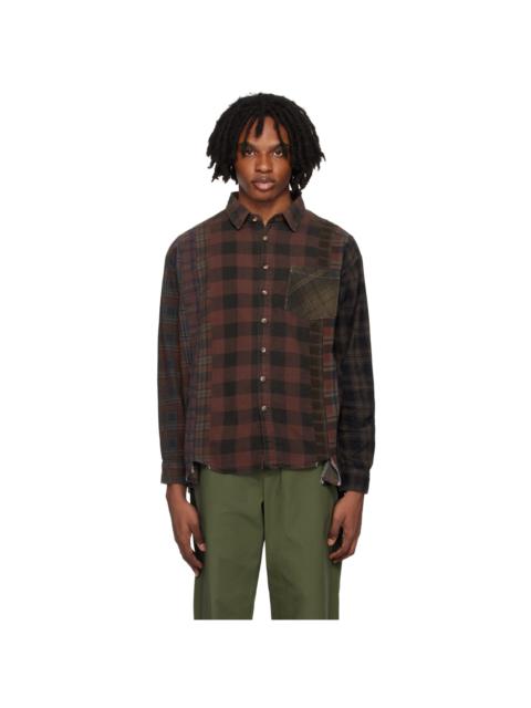 NEEDLES Brown 7 Cuts Shirt