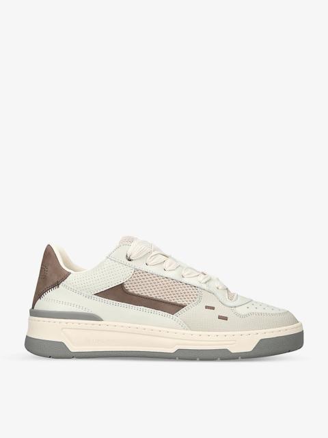 Ave Top leather low-top trainers