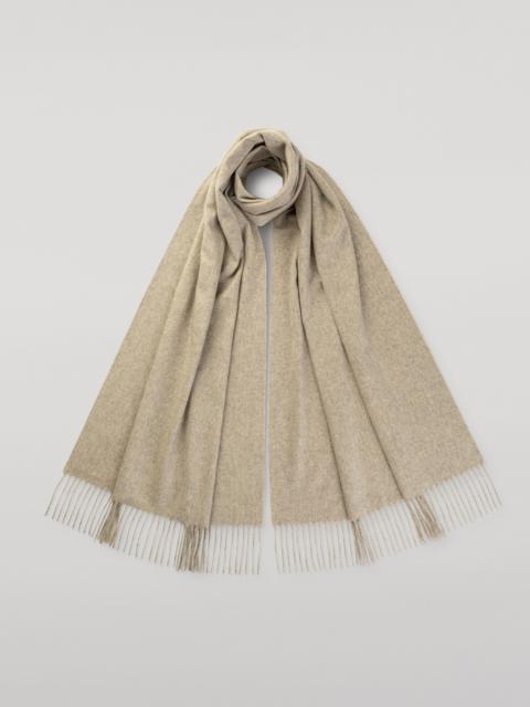 Johnstons of Elgin Grey Recycled Cashmere Scarf