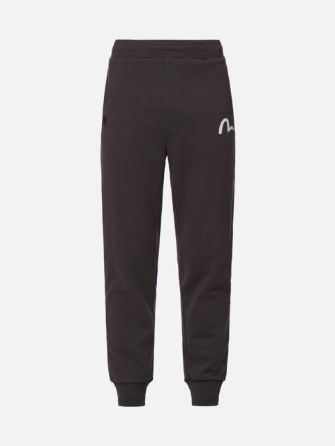 EVISU SEAGULL PRINT SWEATPANTS