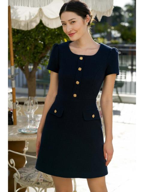 Gaâla Dina Cotton Tweed Dress