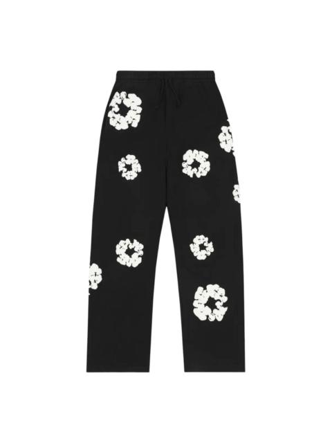 DENIM TEARS Denim Tears Cotton Wreath Baggy Sweatpants 'Black' SS25BAS11402048