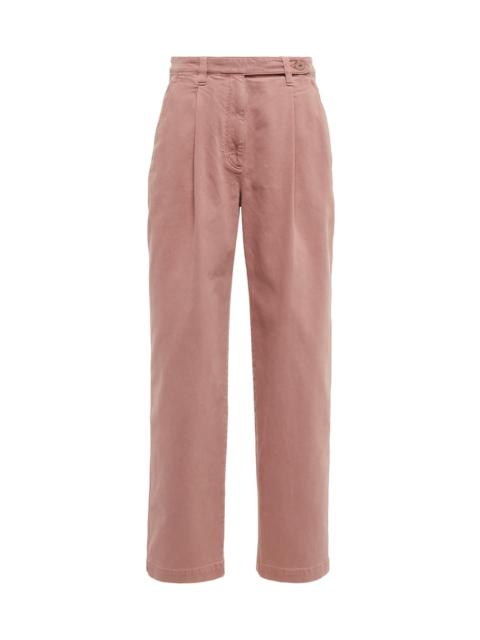 Brunello Cucinelli High-rise straight jeans