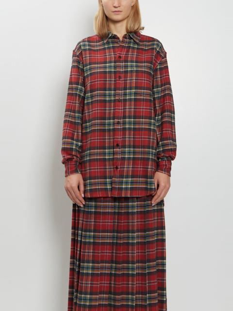 META CAMPANIA COLLECTIVE Pablo Cotton Tartan Shirt
