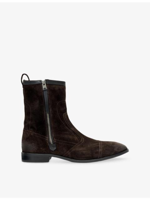 ALLSAINTS Dorian Suede Ankle Boots