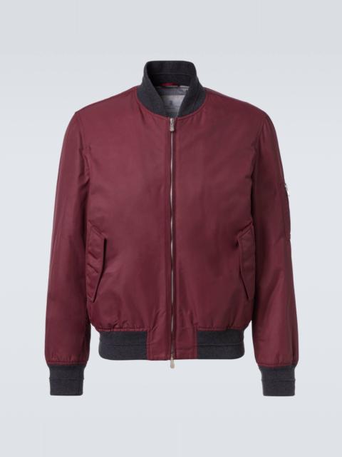 Brunello Cucinelli Padded bomber jacket