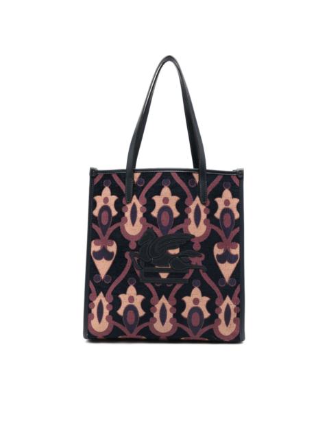 Etro Pegaso-motif tote bag