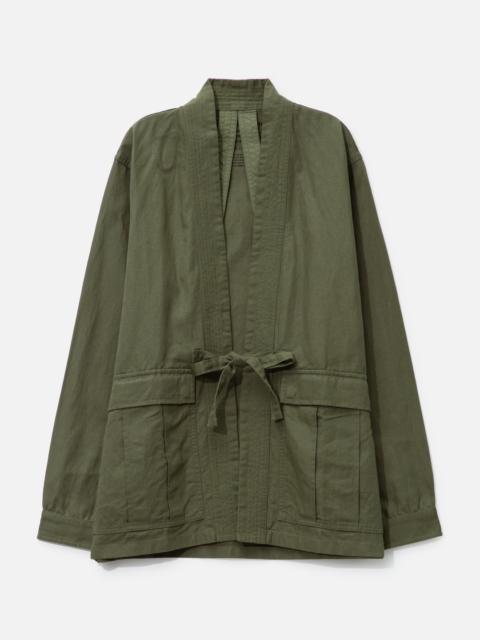MAHARISHI HEMP CARGO HANTEN JACKET