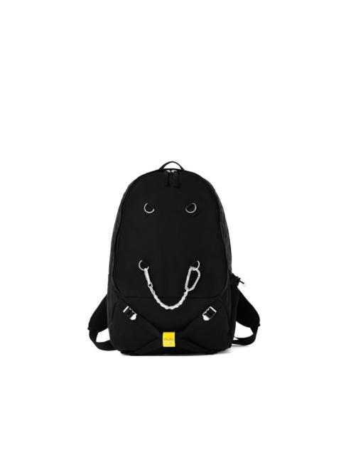 chain-detail backpack