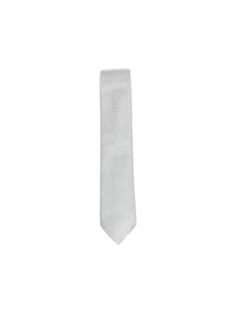 TOM FORD grey patterned tie