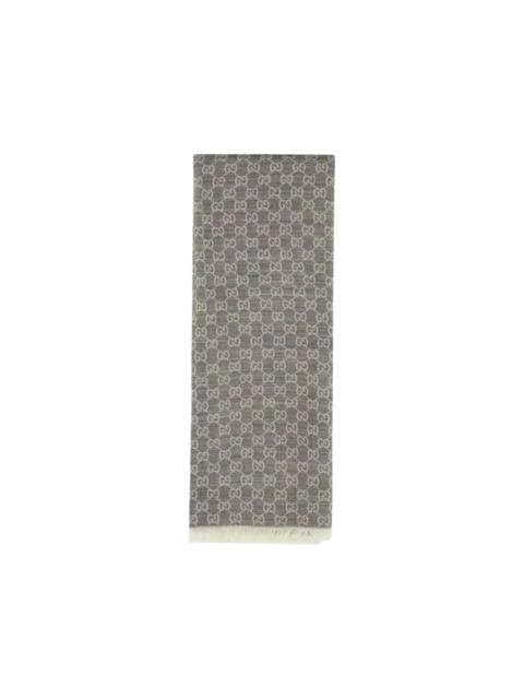 GUCCI GG wool silk jacquard stole