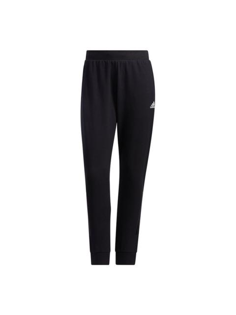 (WMNS) adidas Fi Pt Ft 3s Sports Stylish Casual Long Pants/Trousers Black GP0662