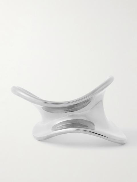 KHAITE Shadow Silver-plated Cuff