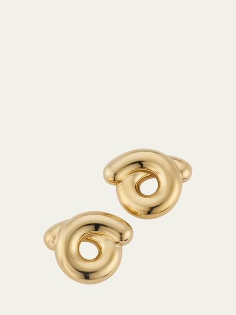 BEA BONGIASCA 9K Yellow Gold Tarallo Earrings
