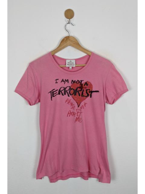 Vivienne Westwood Vivienne Westwood I Am Not Terrorist shirt