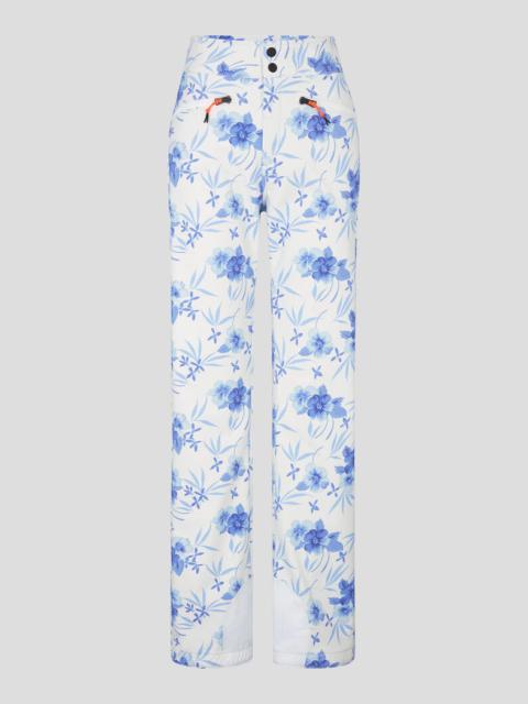 BOGNER Ireen Ski pants in Blue/White
