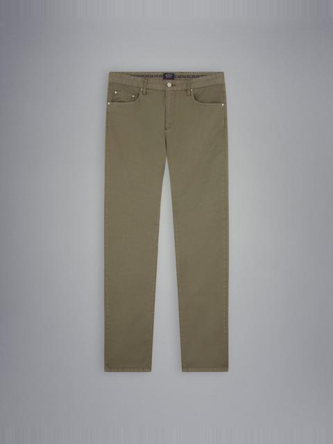 Paul & Shark 5-pocket stretch cotton trousers