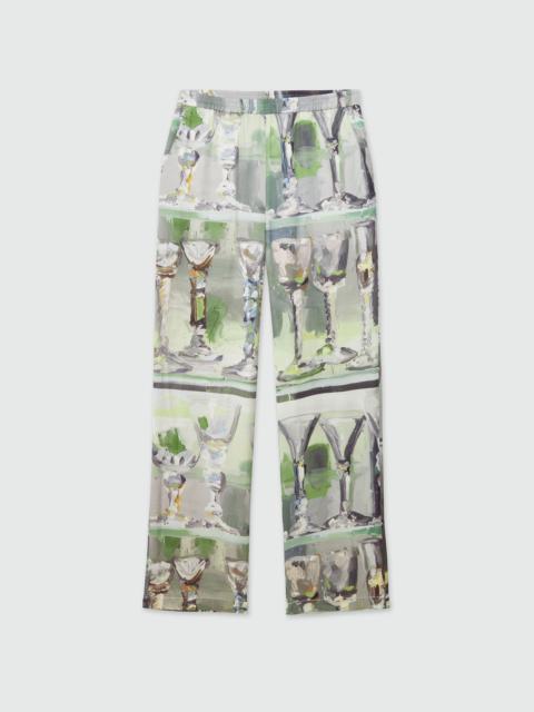 MSGM Pants with "Glass" print