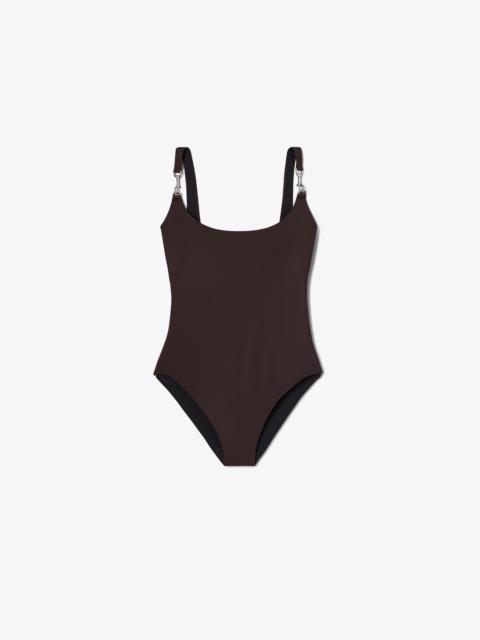 TORY BURCH Clip Tank Swimsuit