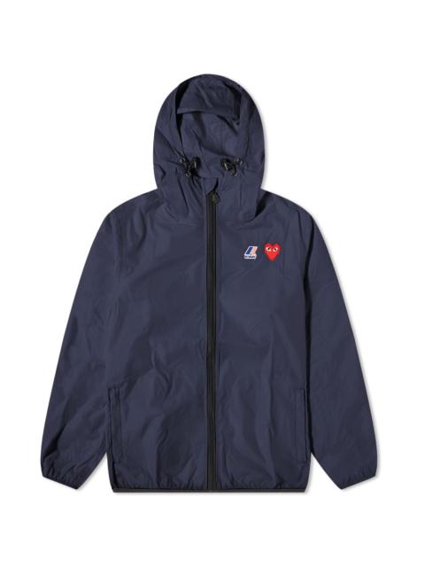 Comme des Garçons PLAY Comme des Garcons Play x K-Way Full Zip Packable Jacket