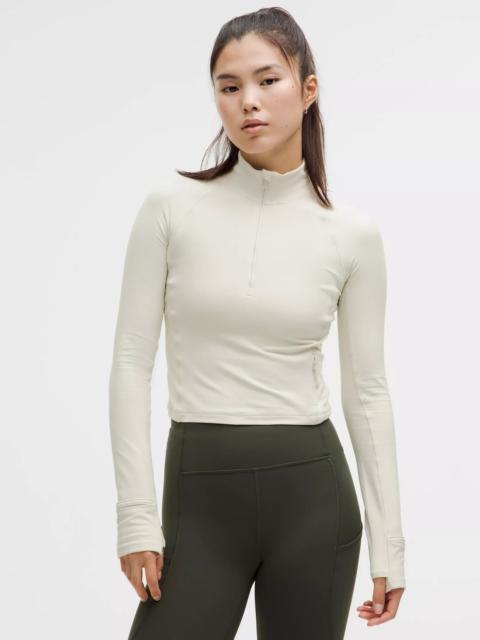 lululemon It's Rulu Cropped Half Zip *Updated