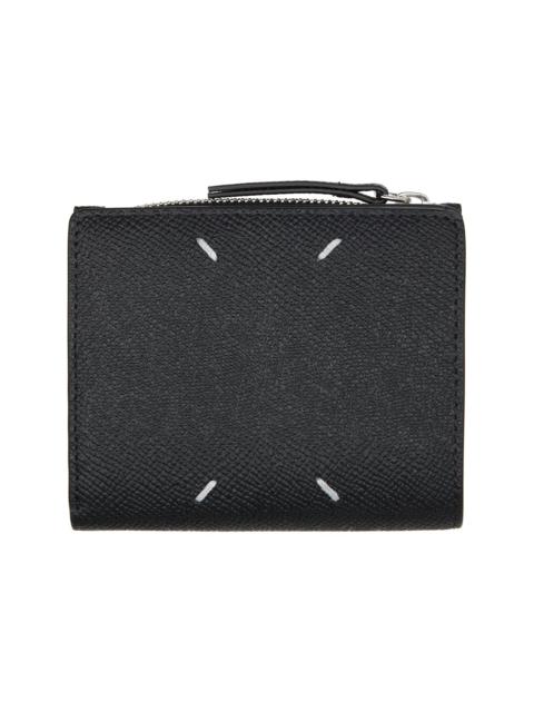 Maison Margiela Black Four Stitches Wallet