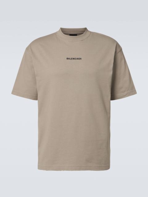 BALENCIAGA Logo cotton jersey T-shirt