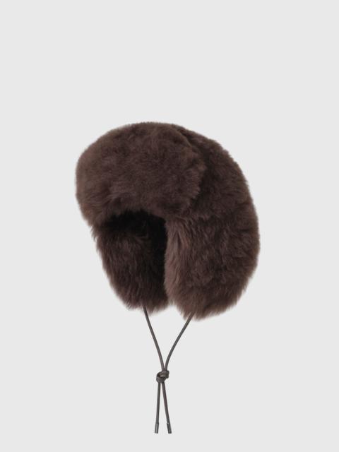 MACKAGE ZORICA shearling aviator hat