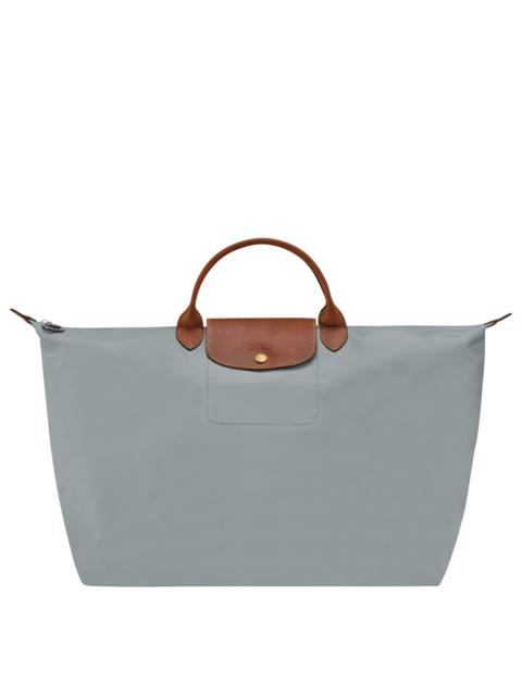 Le Pliage Original S Travel bag Steel - Recycled canvas