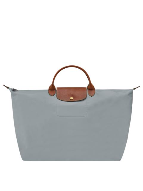 Longchamp Le Pliage Original S Travel bag Steel - Recycled canvas