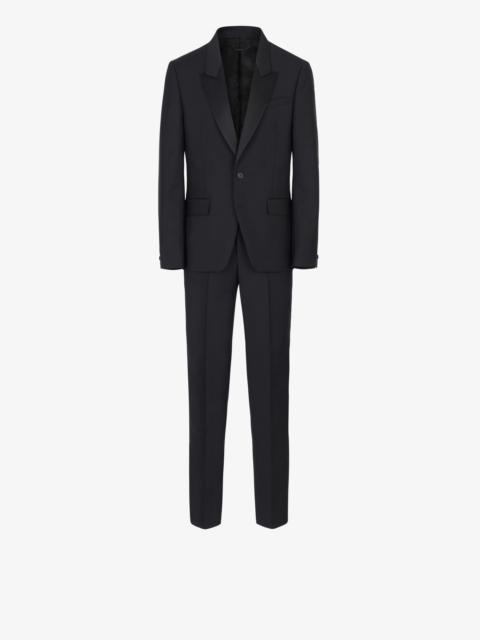 Givenchy Slim fit tuxedo suit in wool and mohair with satin collar