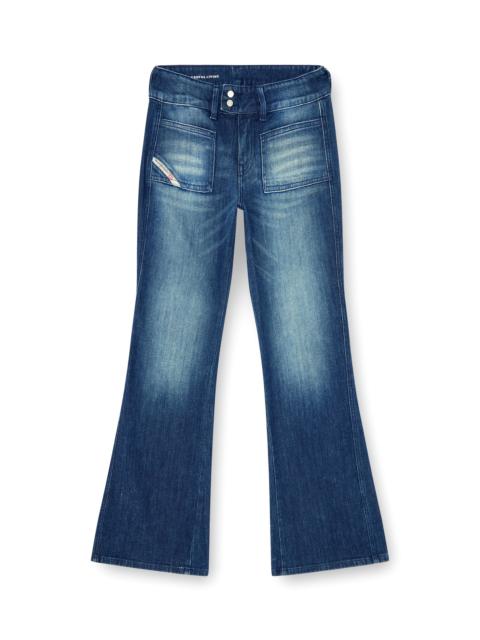 Diesel BOOTCUT JEANS LOW WAIST D-HUSH