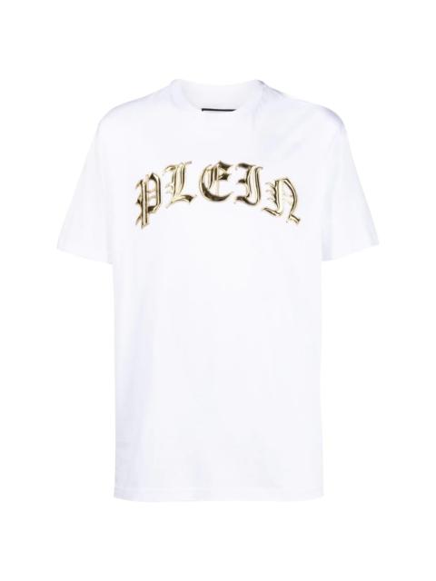 logo-appliqué cotton T-shirt