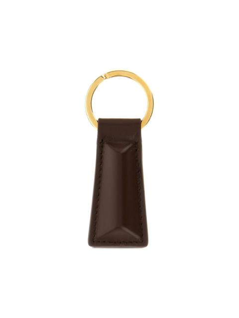 Jil Sander Linea padded leather keyring