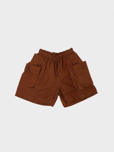 Salt Shorts - Bark Brown Slub