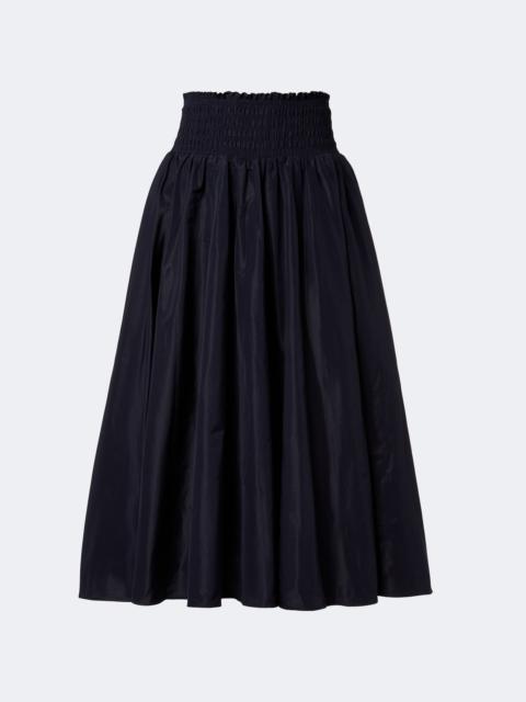PATOU Shirred midi skirt