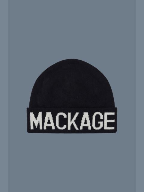 MACKAGE KIKO knit merino blend logo hat