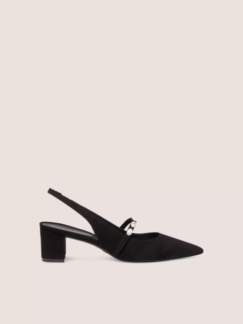 Stuart Weitzman PEARLITA 50 BLOCK SLINGBACK