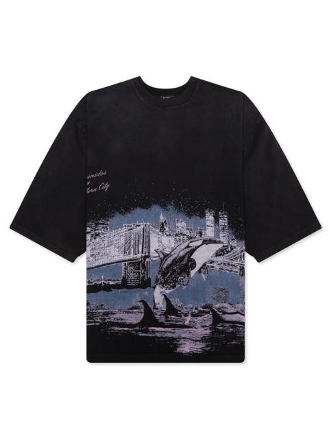 WILLY CHAVARRIA FREE WILLY BUFFALO TEE - BLACK